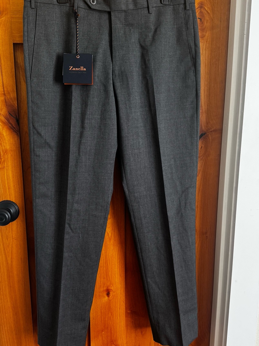 Zanella Gray Men's Dress Pants
